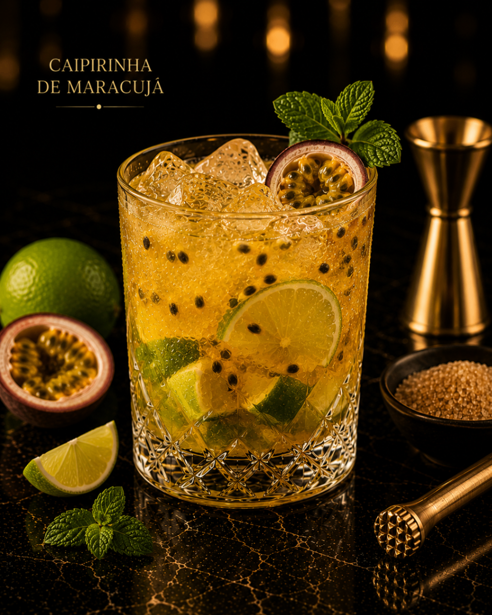 Caipirinha de Maracujá
