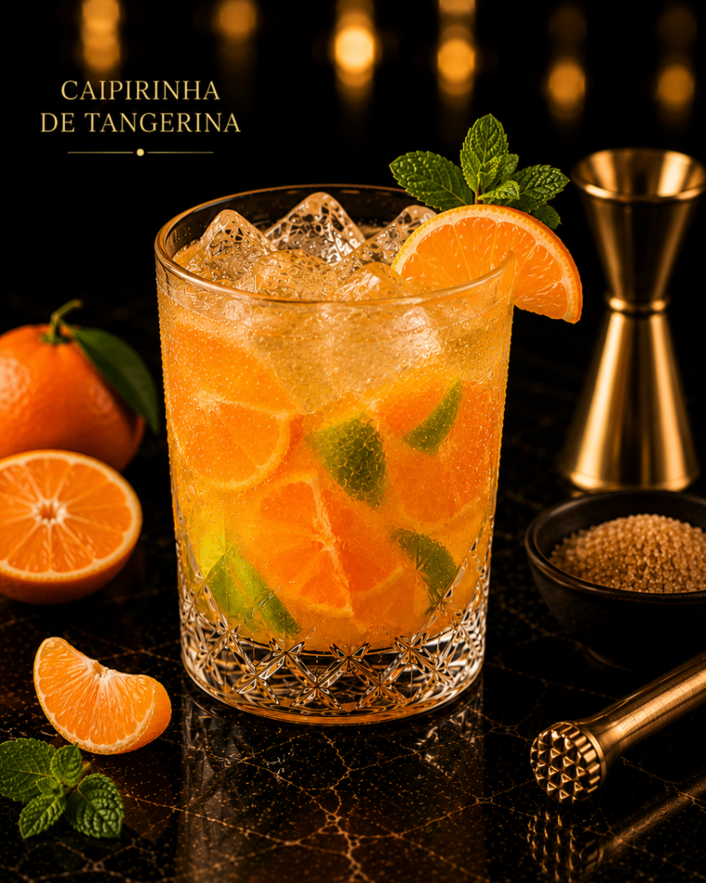 Caipirinha de Tangerina
