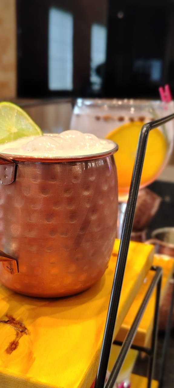 Moscow Mule em caneca de cobre